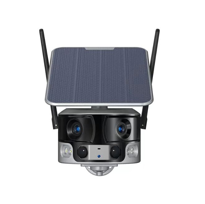 Solar Security Camera with 4G/WiFi Remote Monitoring