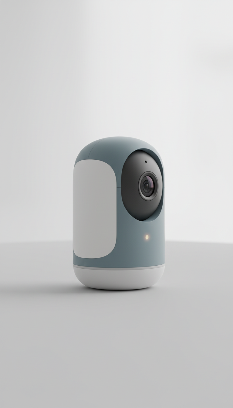 Wireless Indoor Camera with Privacy Shutter