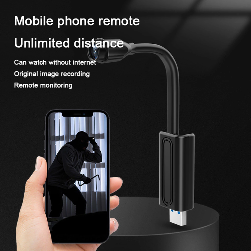 Mini Discreet WiFi Security Camera – Night Vision HD 1080P