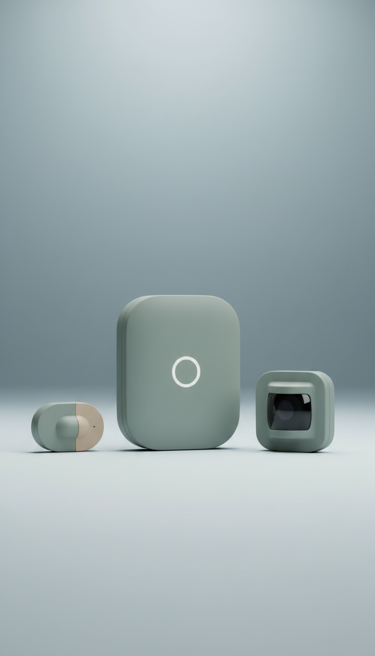 Alarm Kit with Hub and Magnetic Sensors